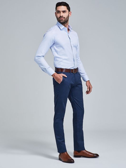 Pantalon Azul Hombre Outfit Luxembourg, SAVE 37% -  