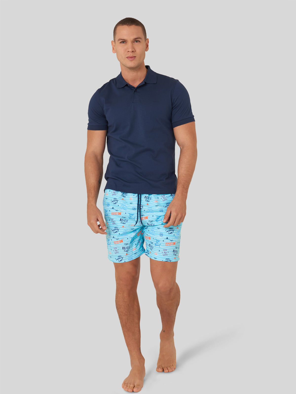 pantalonetas estampadas de hombre