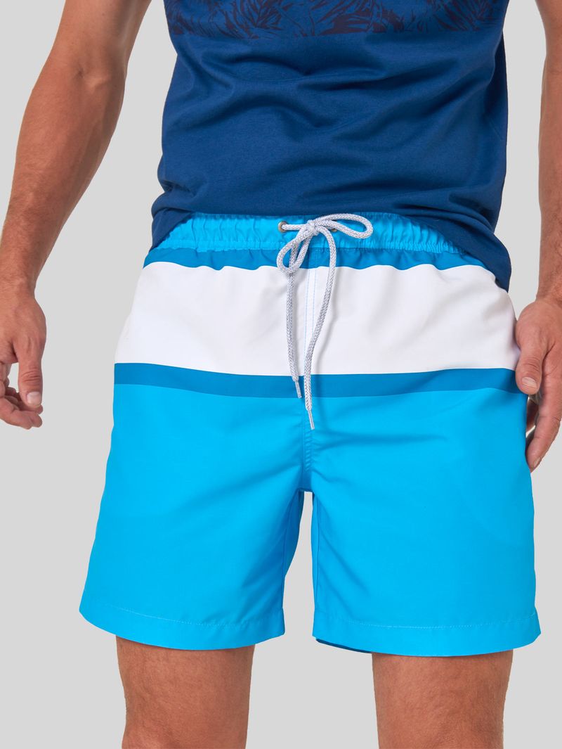 Pantaloneta de Baño Bloques de Color 95205 - Arturo Calle