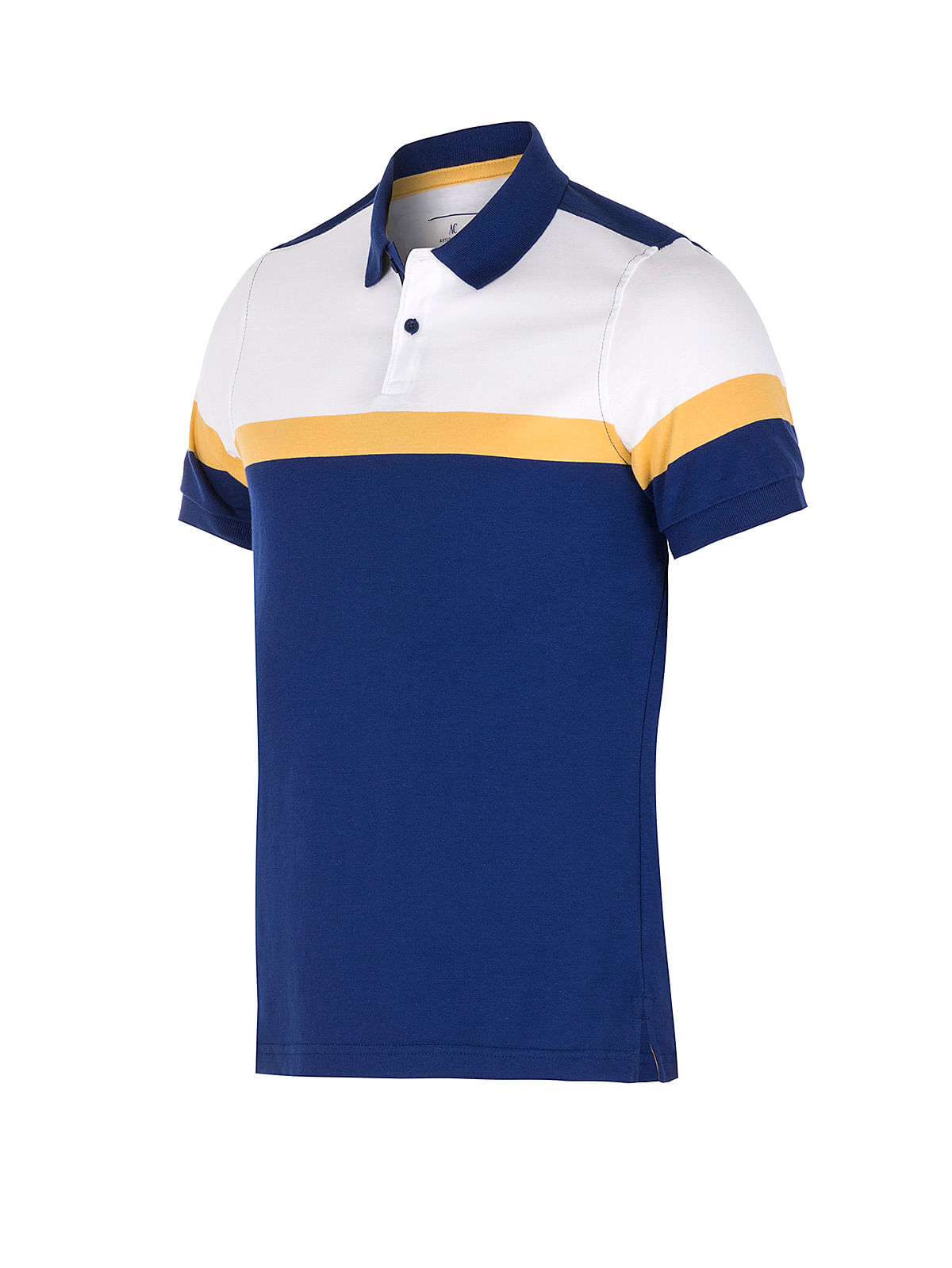 camiseta polo combinada