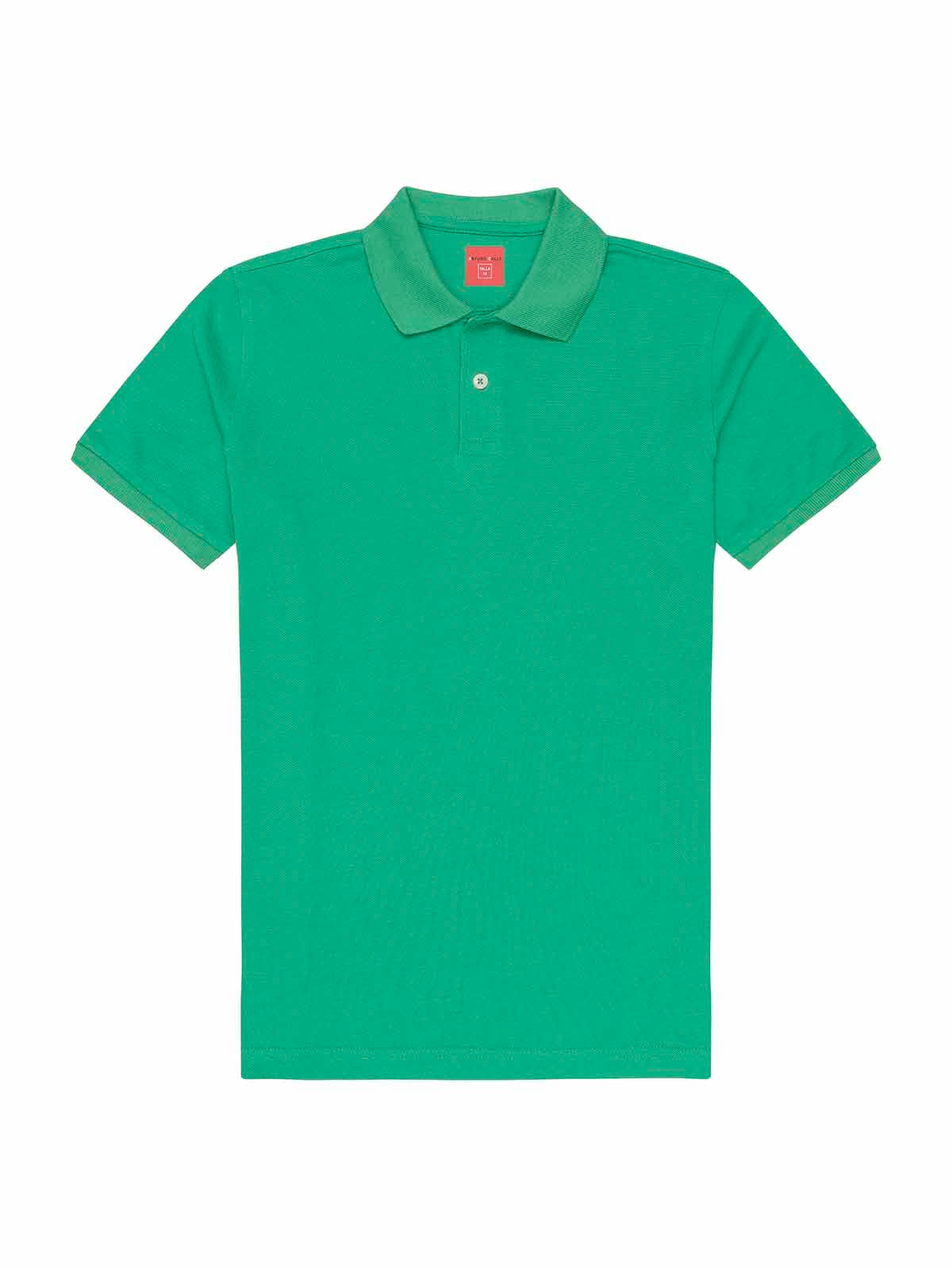 camisa tipo polo verde
