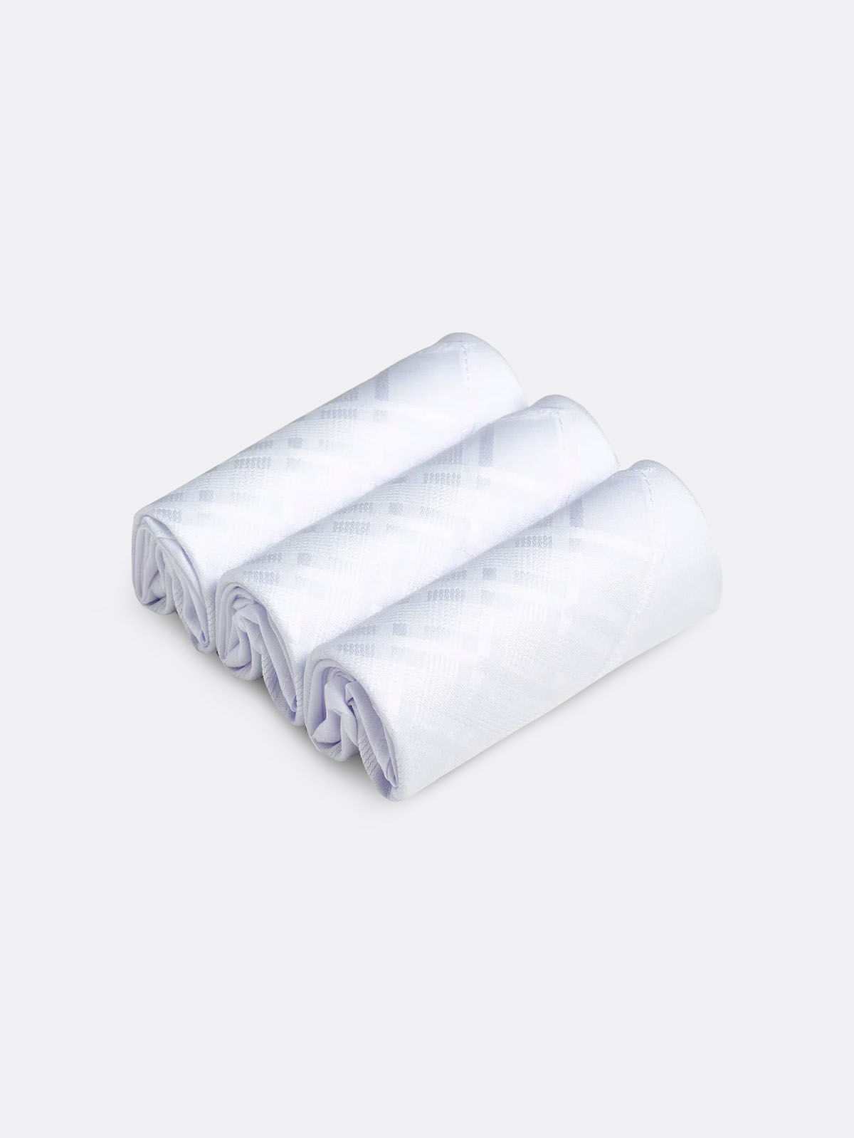 Pack X 3 Pañuelos Clásicos Unicolor en Algodón Para Hombre 86423