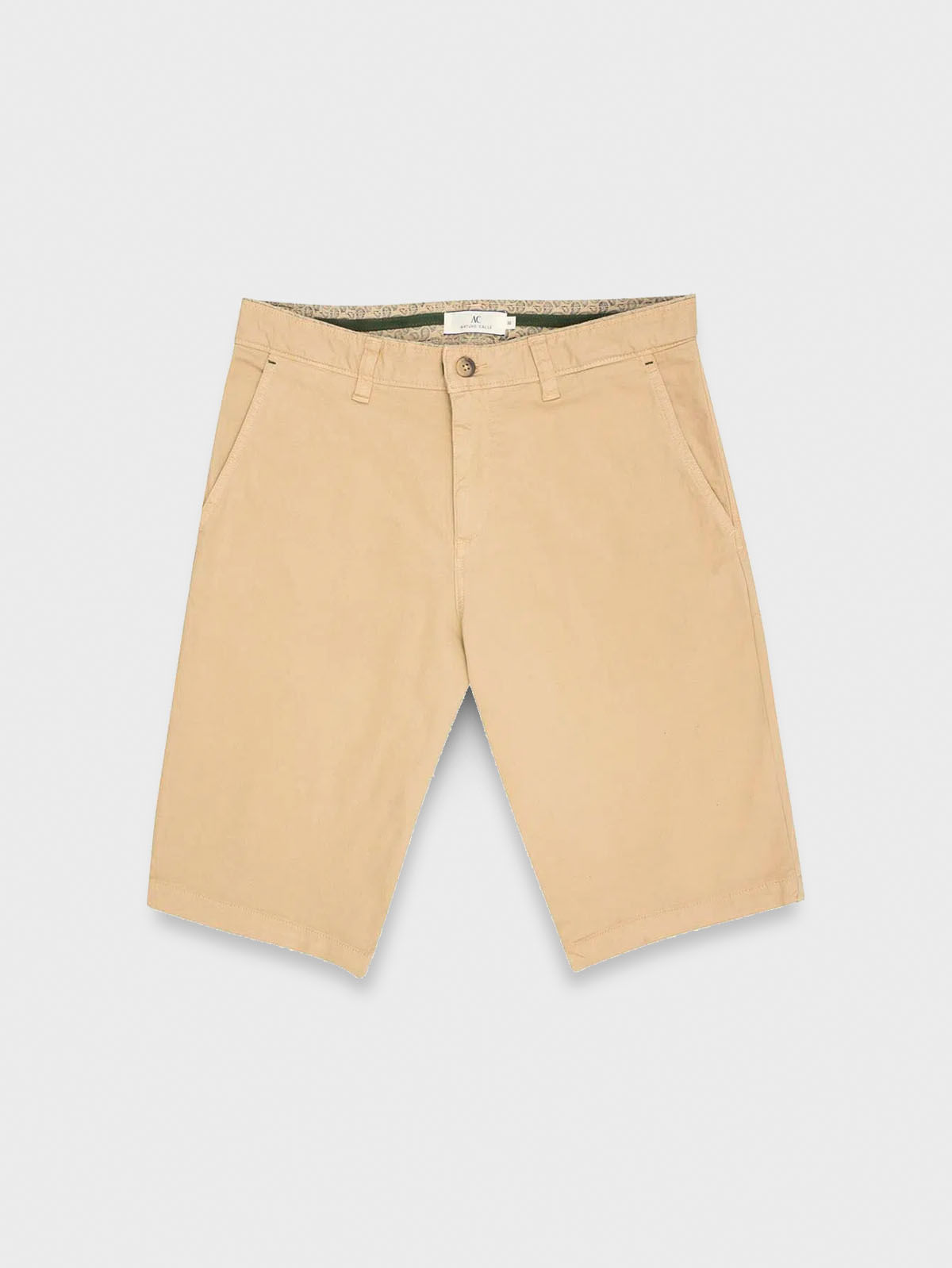 Bermuda Unicolor Regular Fit para Hombre 04361