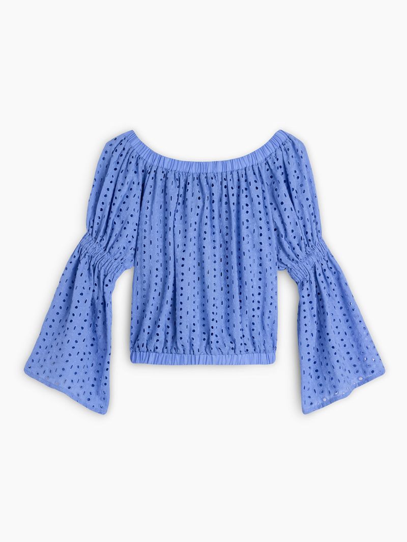 Blusa Cuello Bandeja para Mujer 00809
