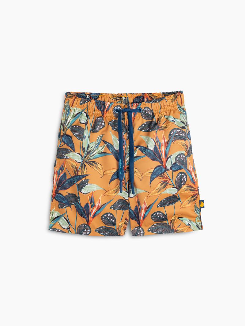 Pantaloneta de Baño Estampada para Niño 01690