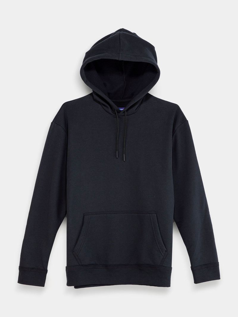 Buzo Básico Cerrado Unicolor con Capota para Hombre 00668