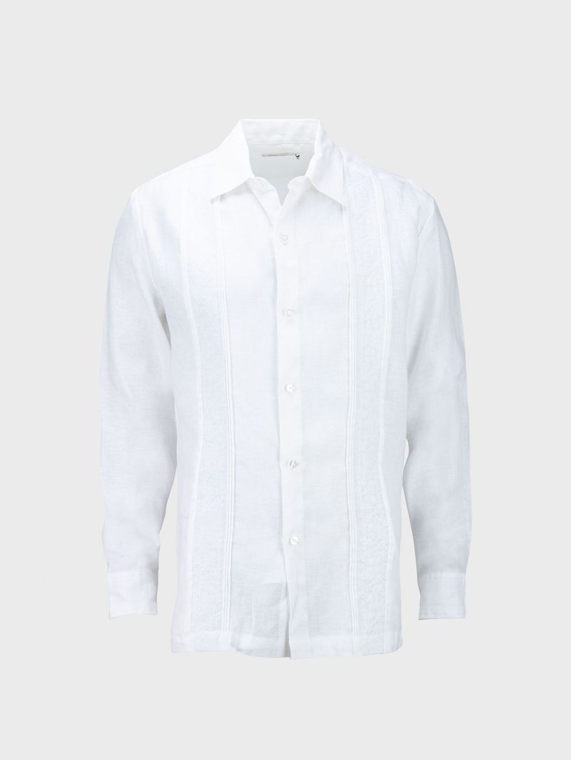 Camisa Guayabera en Lino para Hombre 25353