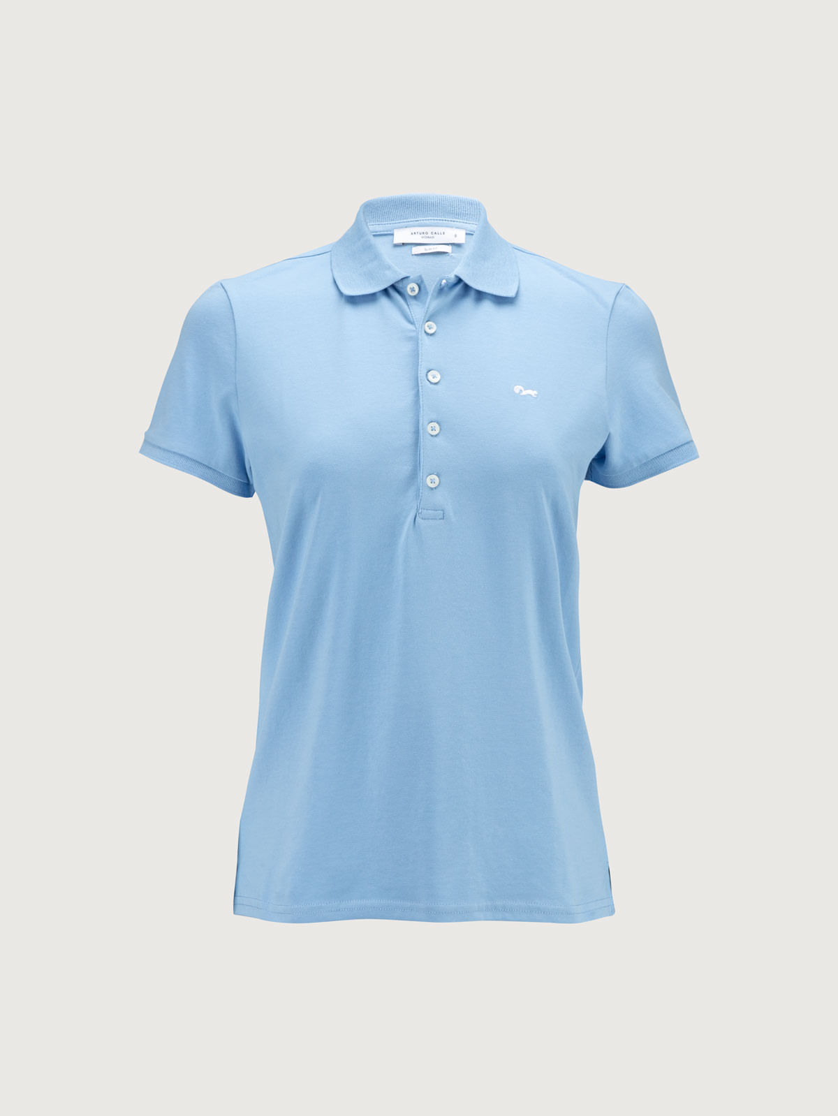 Polo Unicolor Clásica para Mujer 32126