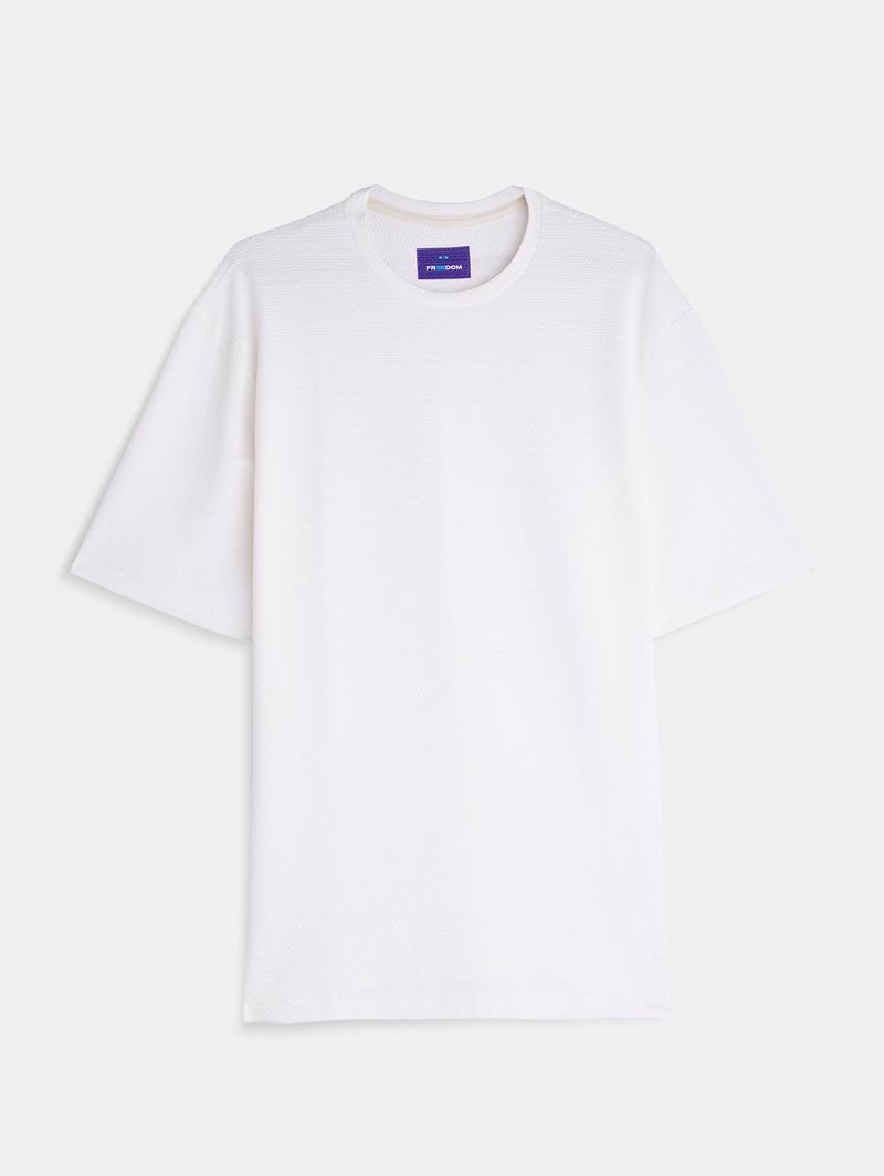 Camiseta Unicolor Cuello Redondo Unisex 04581