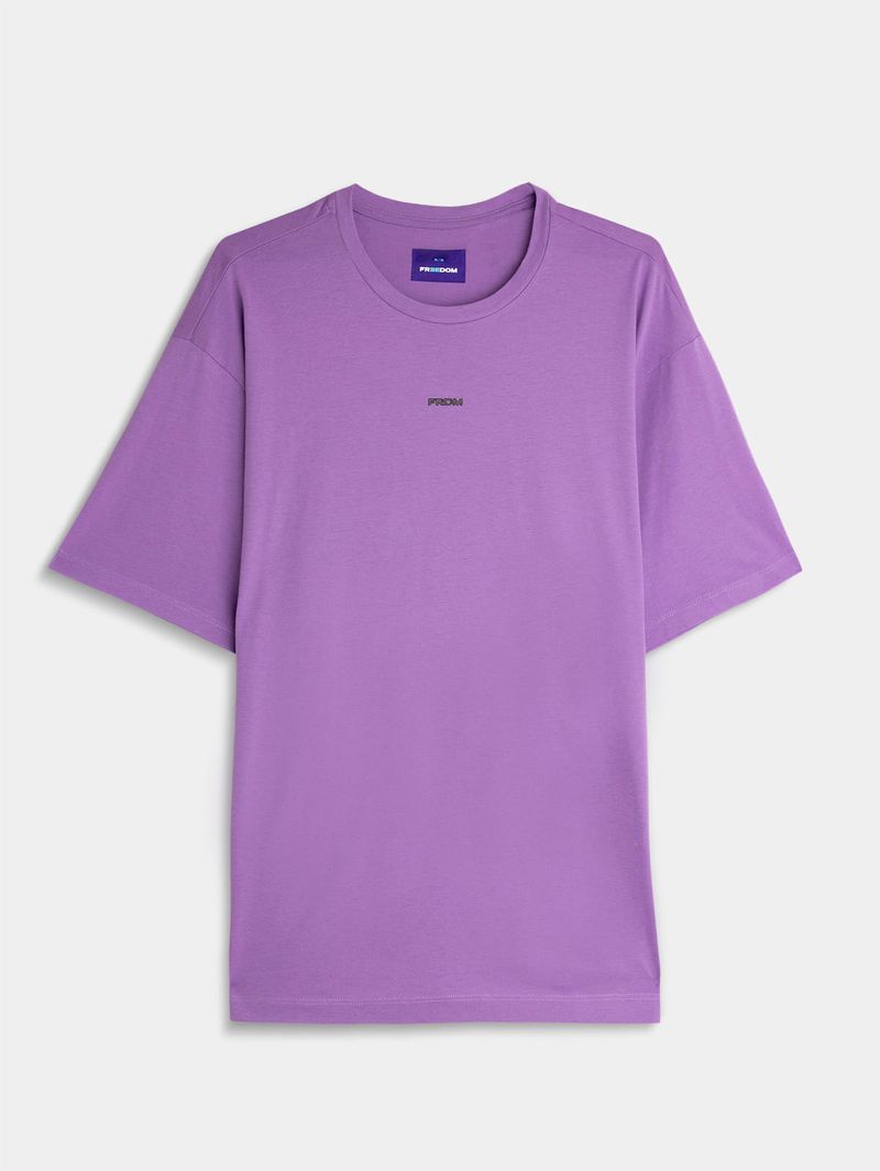 Camiseta Oversize Unicolor 04731