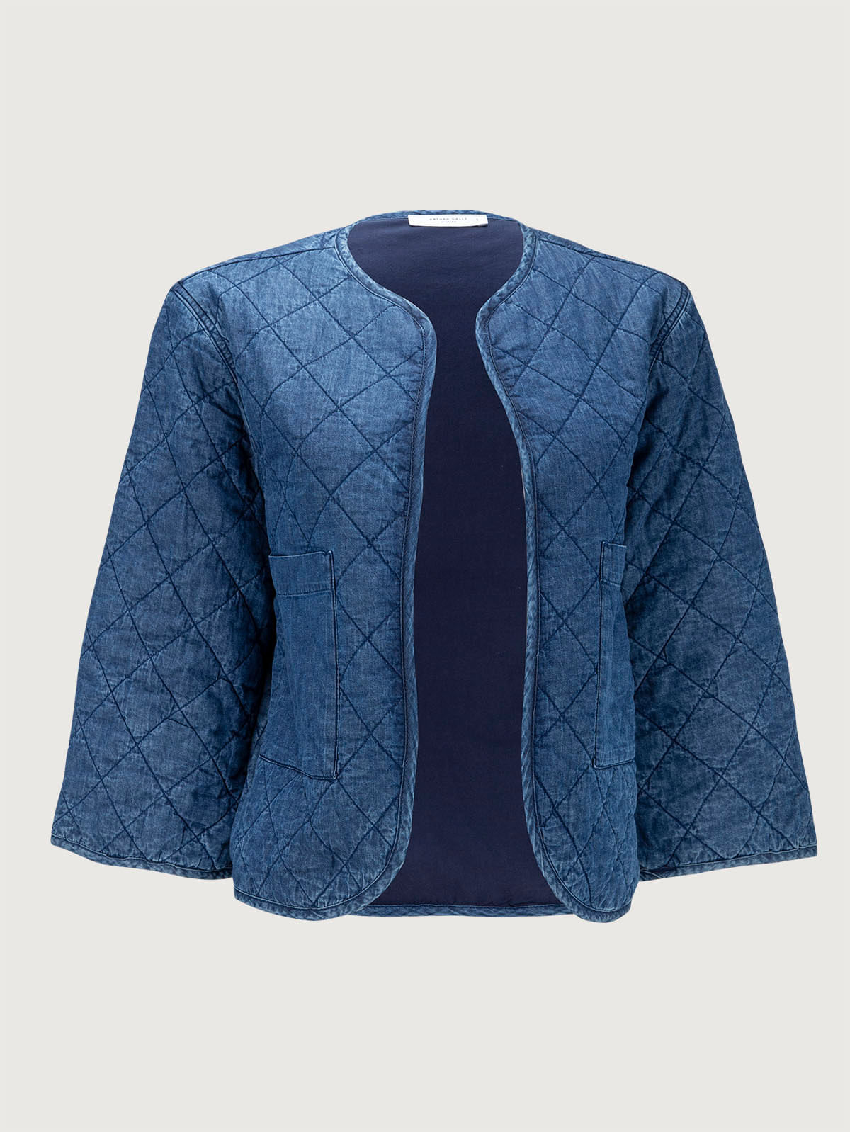 Chaqueta en Denim Acolchada para Mujer 33577