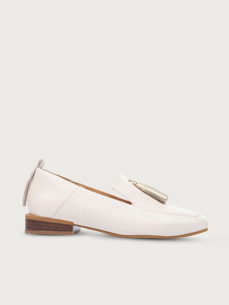 Mocasines Bicolor con Adorno para Mujer 30603