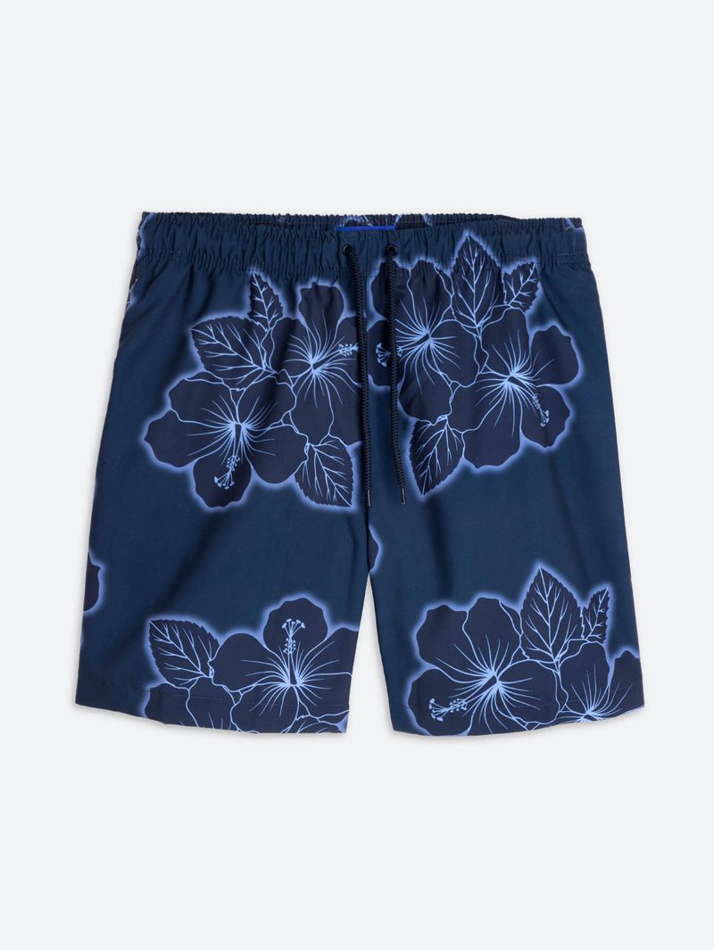 Pantaloneta de Baño Estampada para Hombre 10489