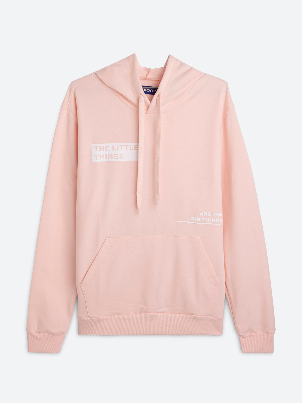 Buzo Unicolor con Estampado para Hombre 11584