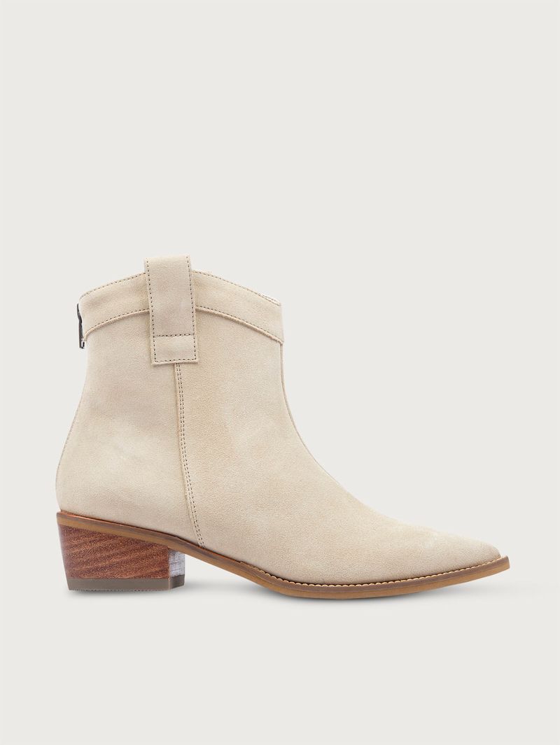 Bota Texana en Gamuza para Mujer 32186