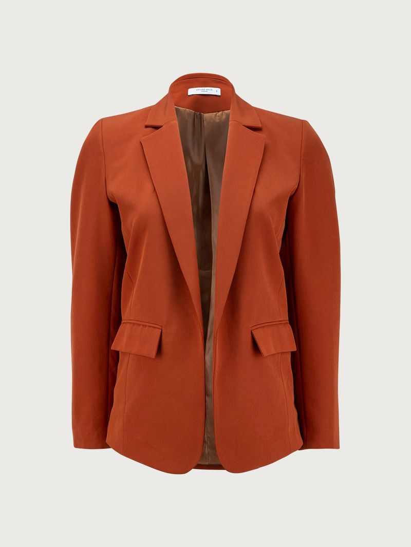Blazer Formal Unicolor para Mujer 35263