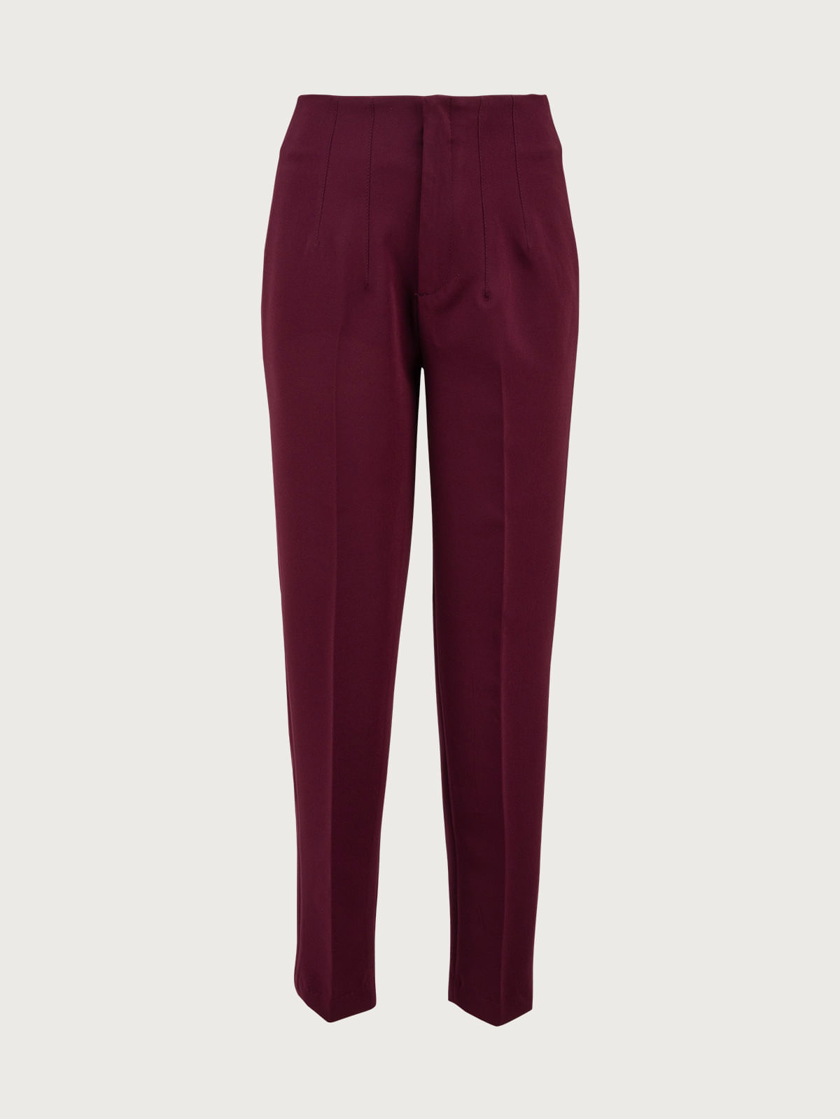 Pantalón Tiro Alto con Pinzas para Mujer 34434