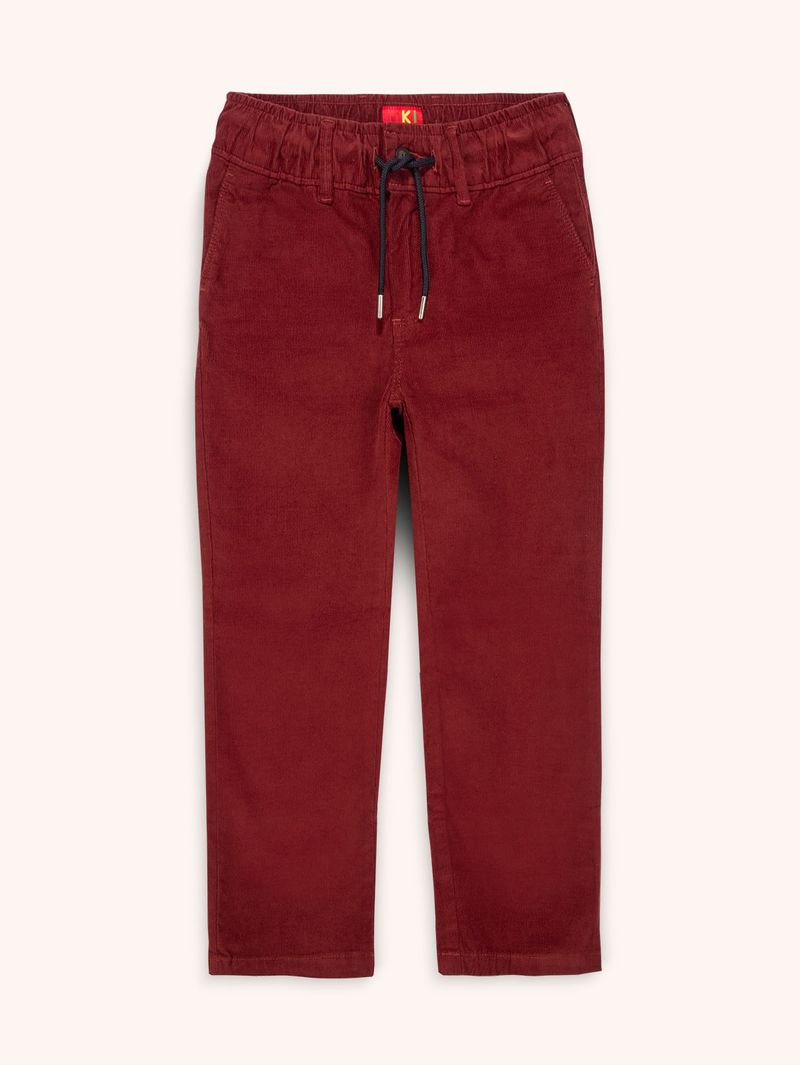 Pantalón Unicolor Pana para Niño 13856