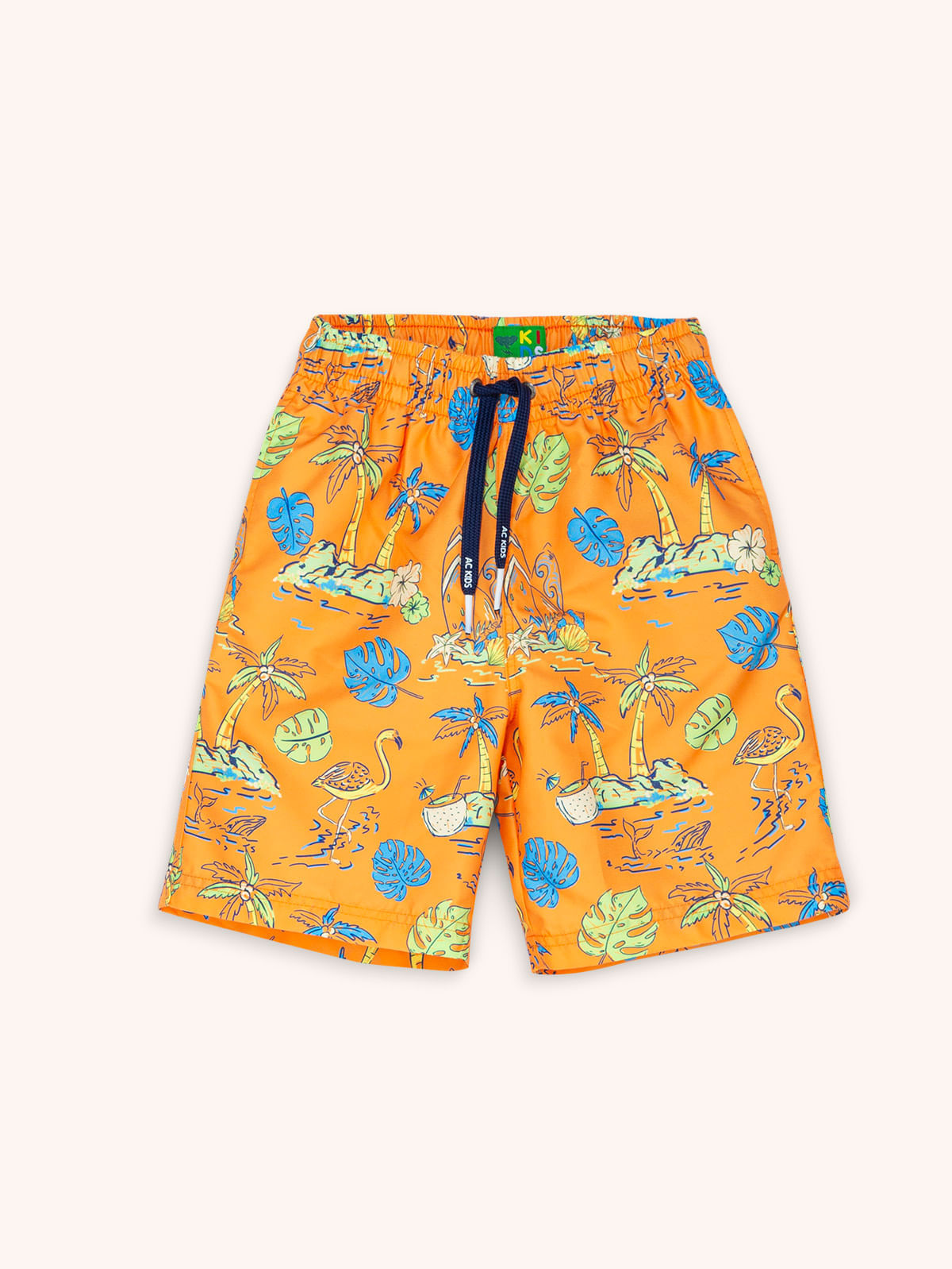 Pantaloneta Estampada para Niño 14136