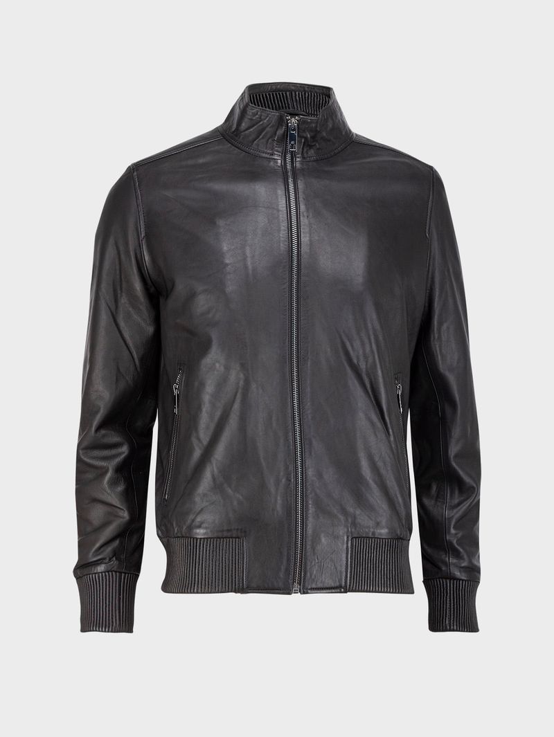 Chaqueta de Cuero Enresortada 32401