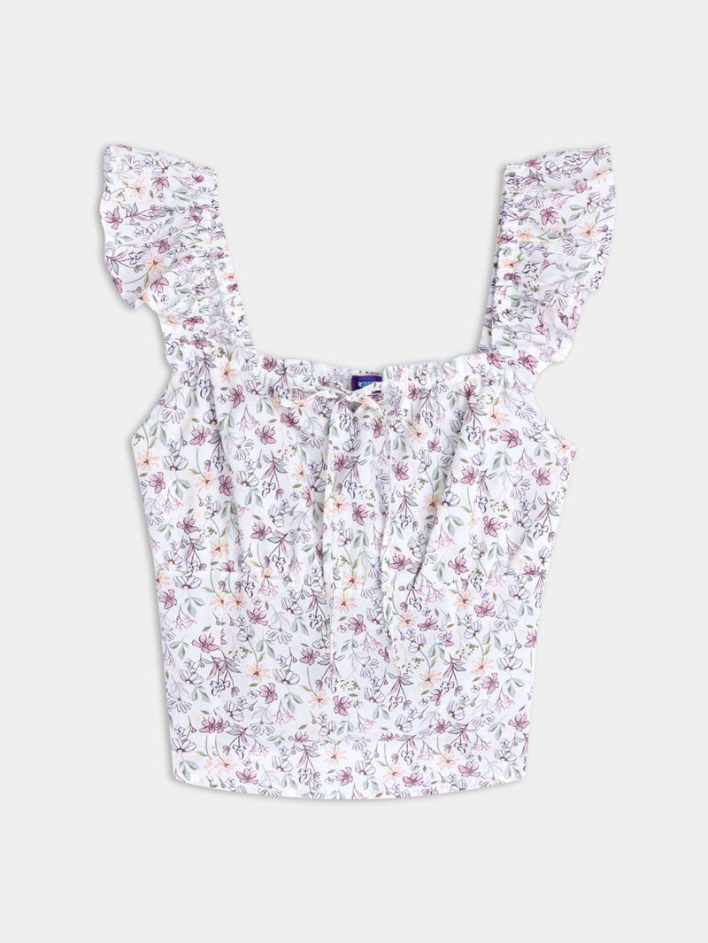 Blusa con Tirantes Estampado para Mujer 05108