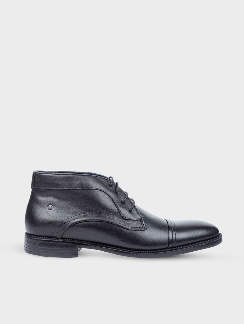 Bota Formal en Cuero Liso para Hombre 34629
