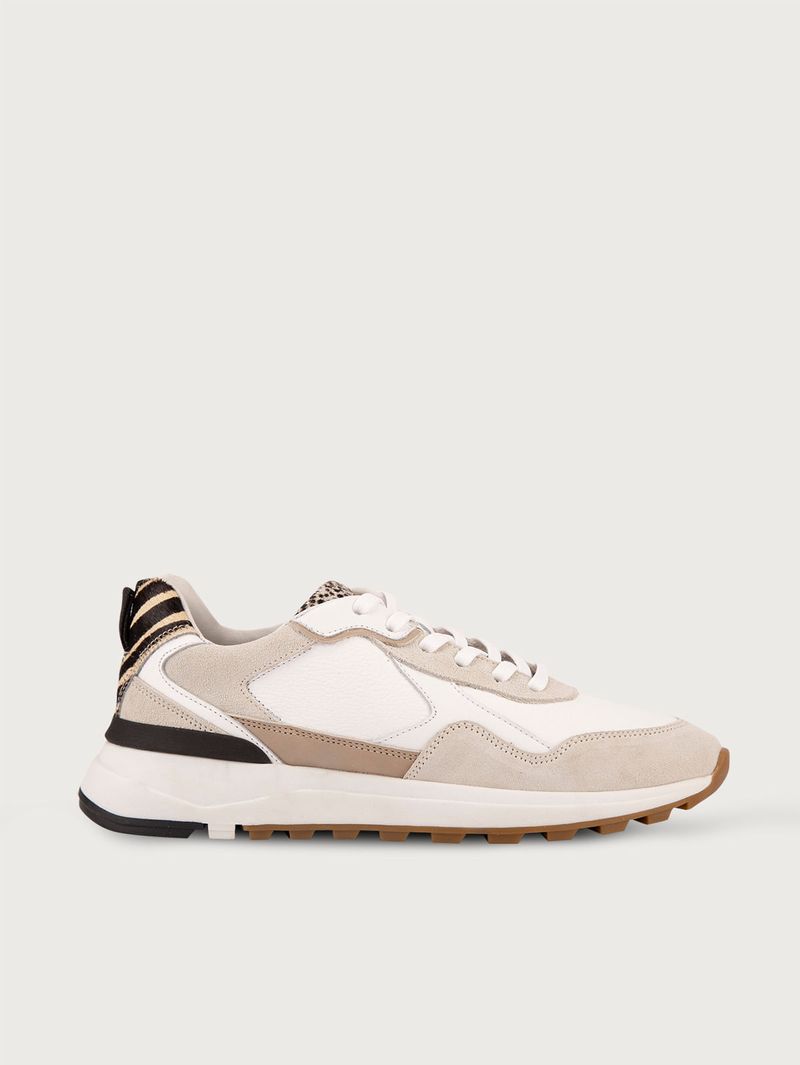 Sneakers con Detalle en Contraste para Mujer 35206