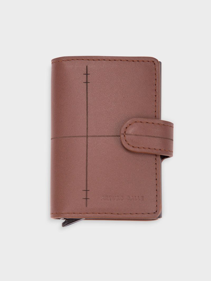 Billetera Slim Wallet con Cierre de Botón 35508
