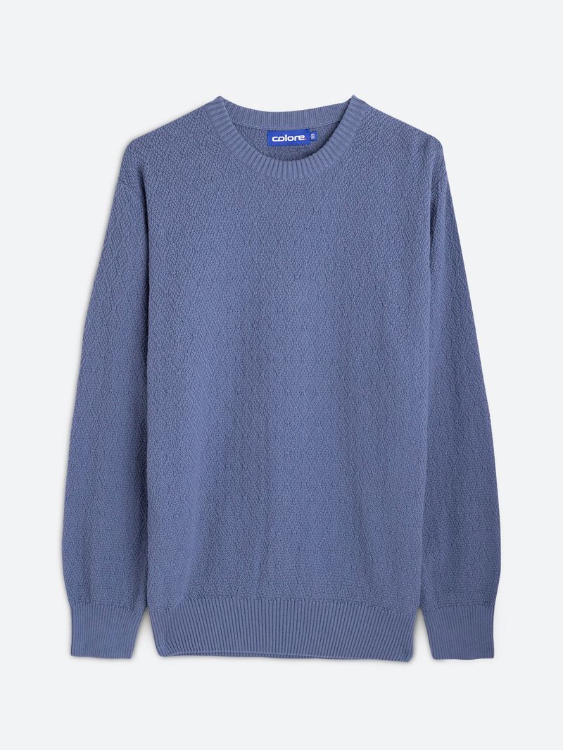 Suéter Cuello Redondo Básico para Hombre 11629