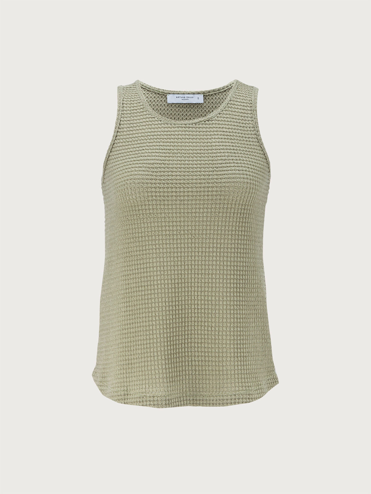 Camiseta Manga Sisa Unicolor para Mujer 37536