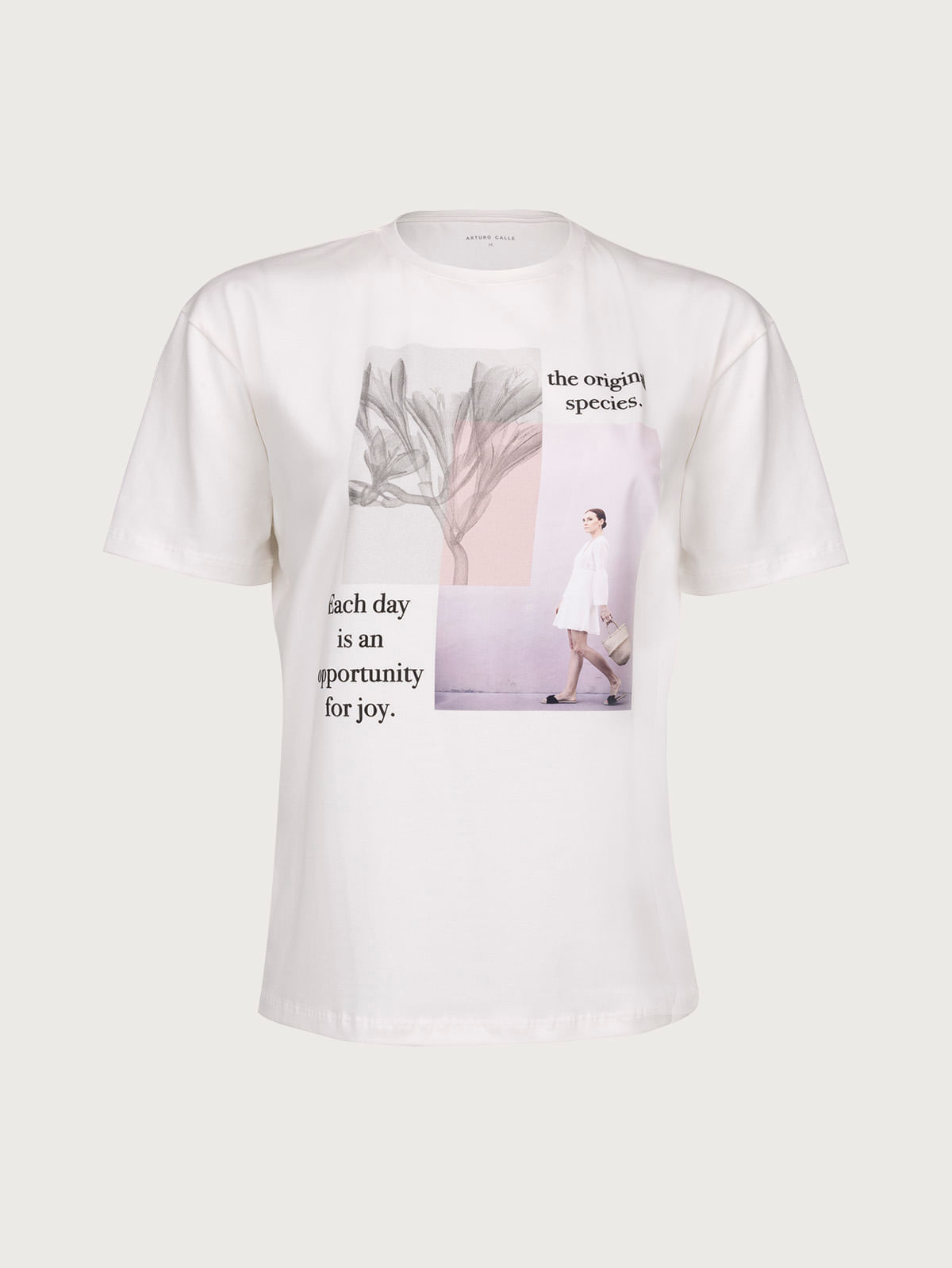 Camiseta Estampada para Mujer 36254