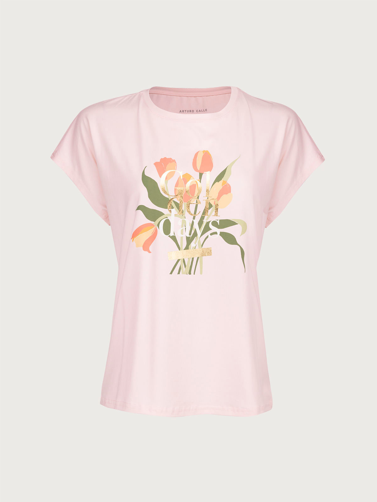 Camiseta Estampada para Mujer 36591