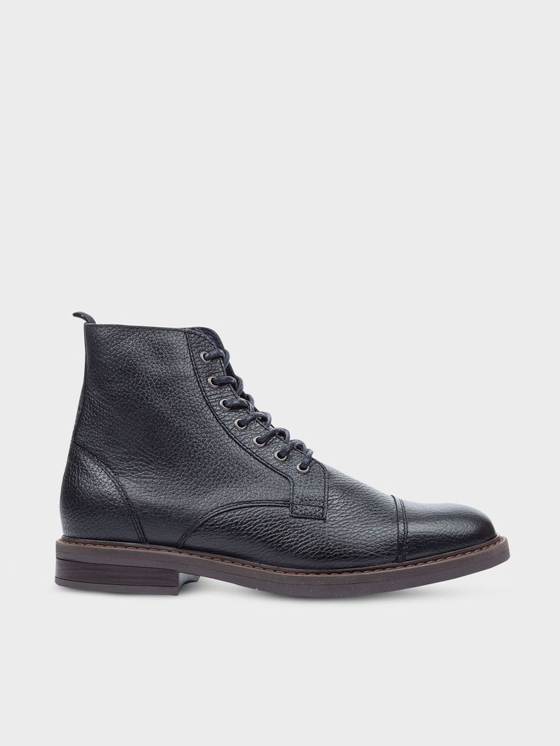 Bota Casual de Cuero Texturizado para Hombre 27645