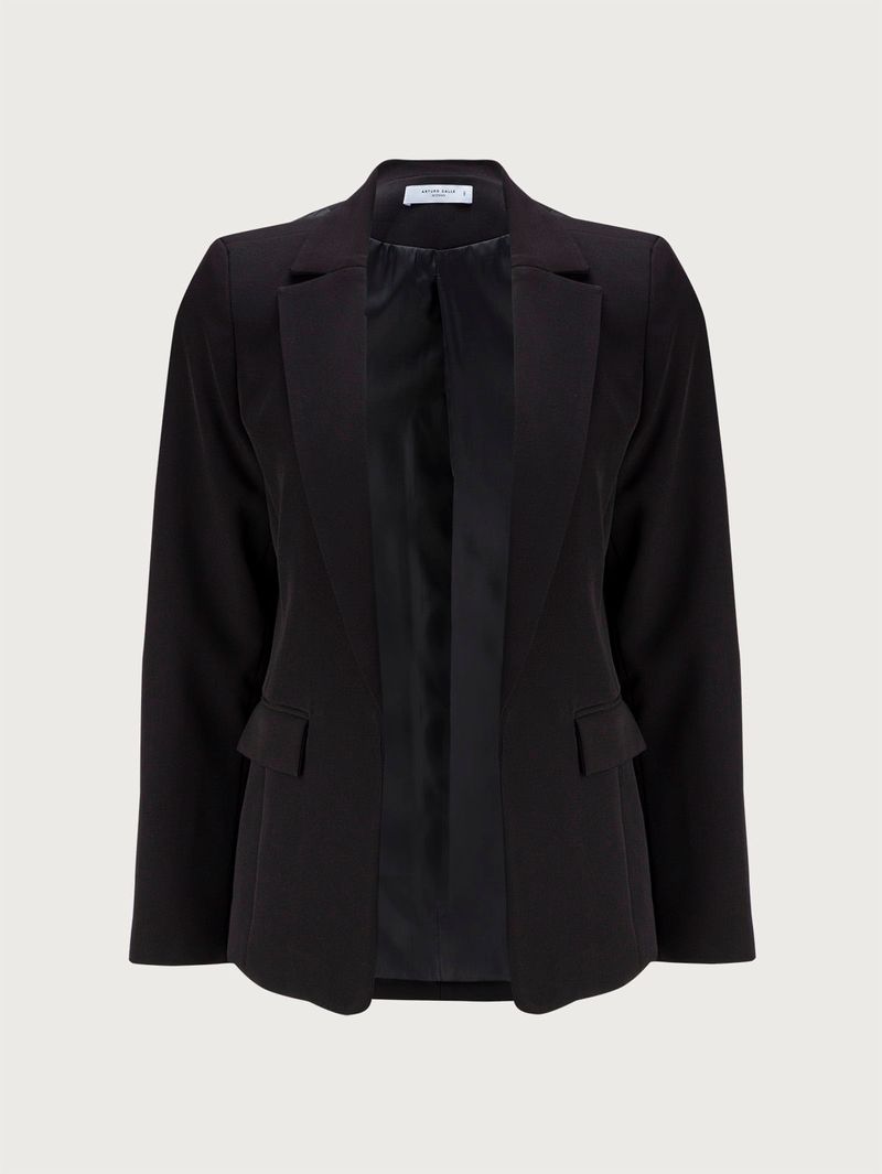 Blazer Formal Unicolor para Mujer 35497