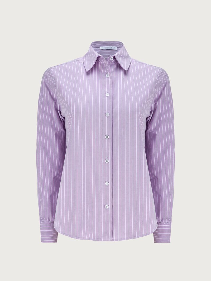 Camisa de Rayas para Mujer 36700