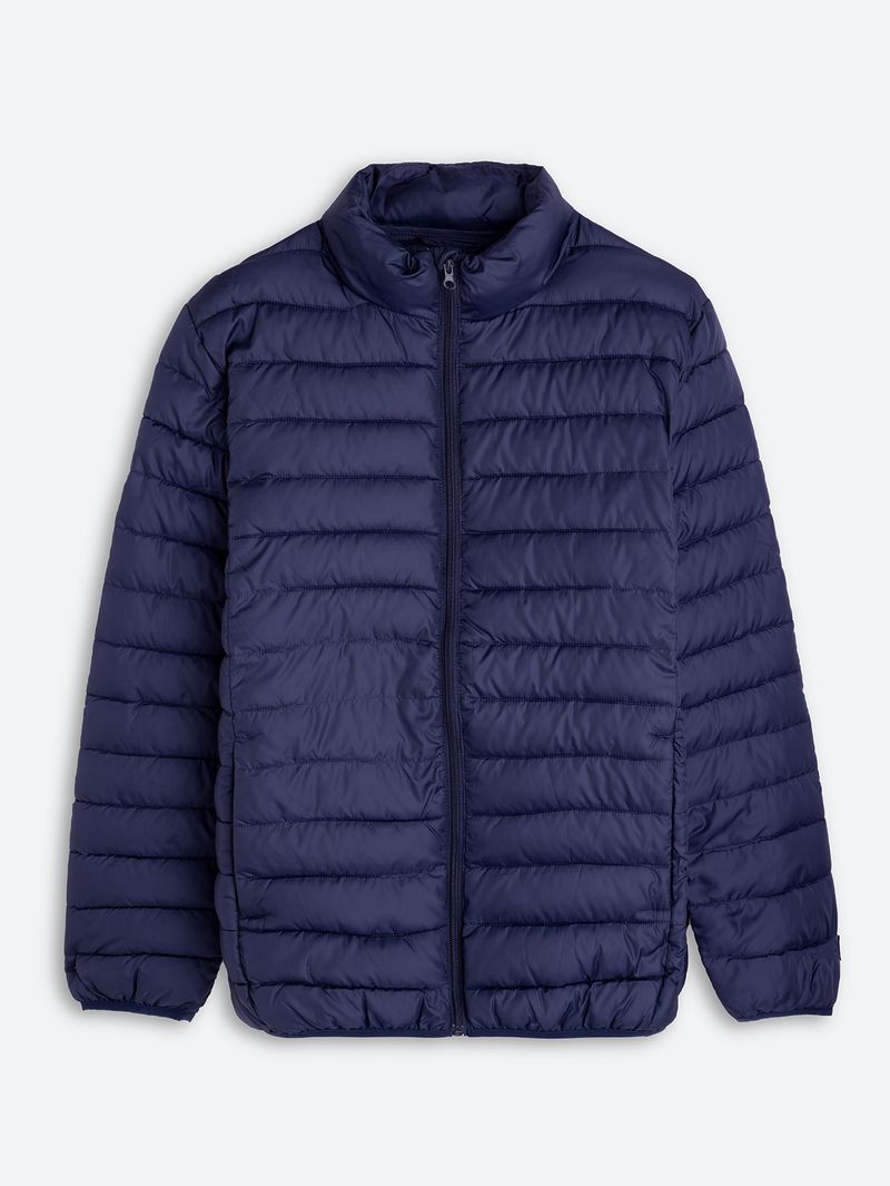 Chaqueta Acolchada Unicolor para Hombre 11923