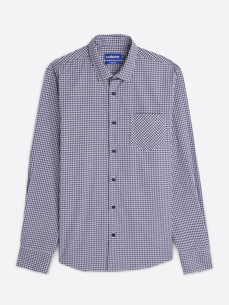 Camisa Casual Slimf Fit para Hombre 10587