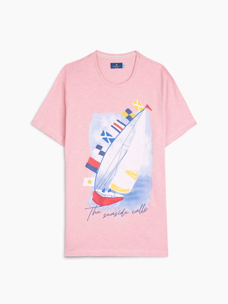 Camiseta para Hombre Mezclas Poliester 02812