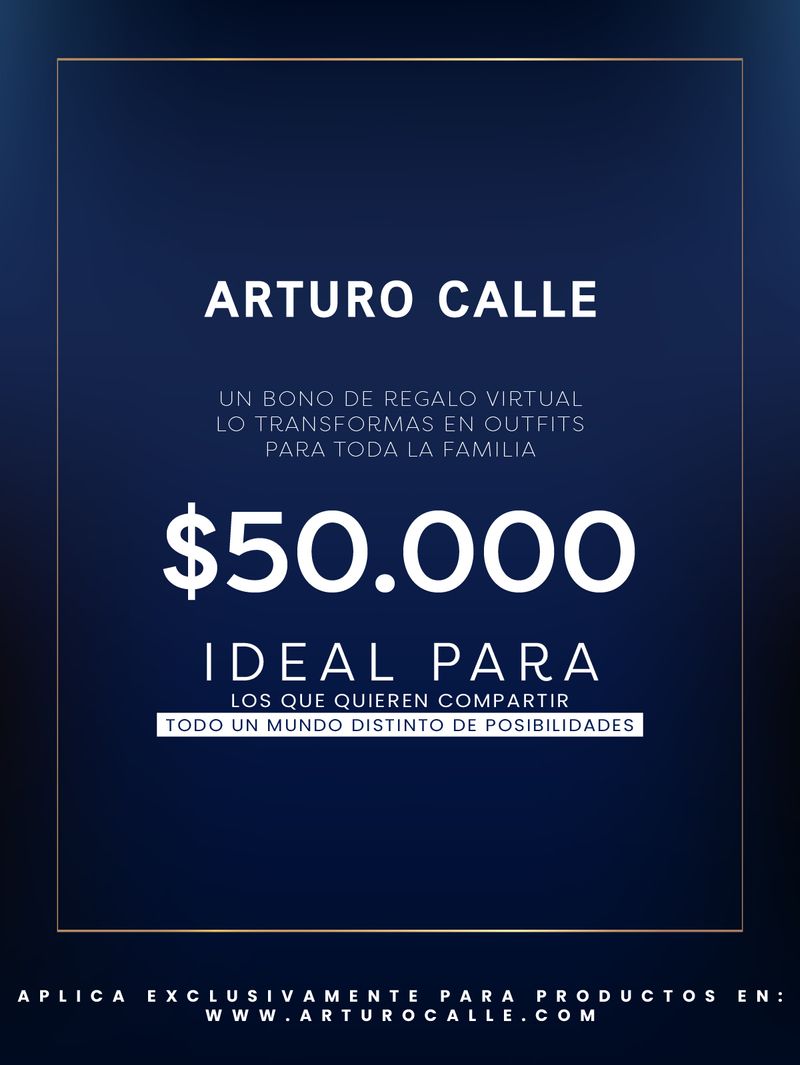 Bono de Regalo Virtual $50.000