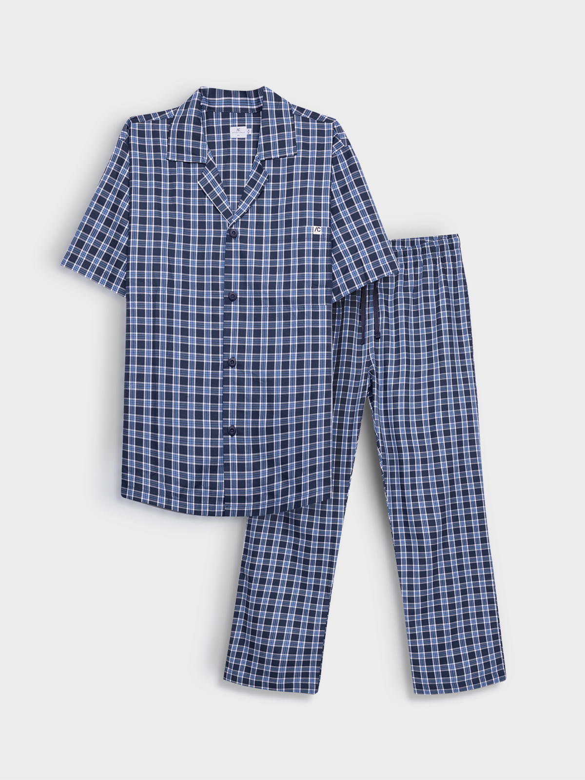 Set de Pijama Tejido Plano para Hombre 37249