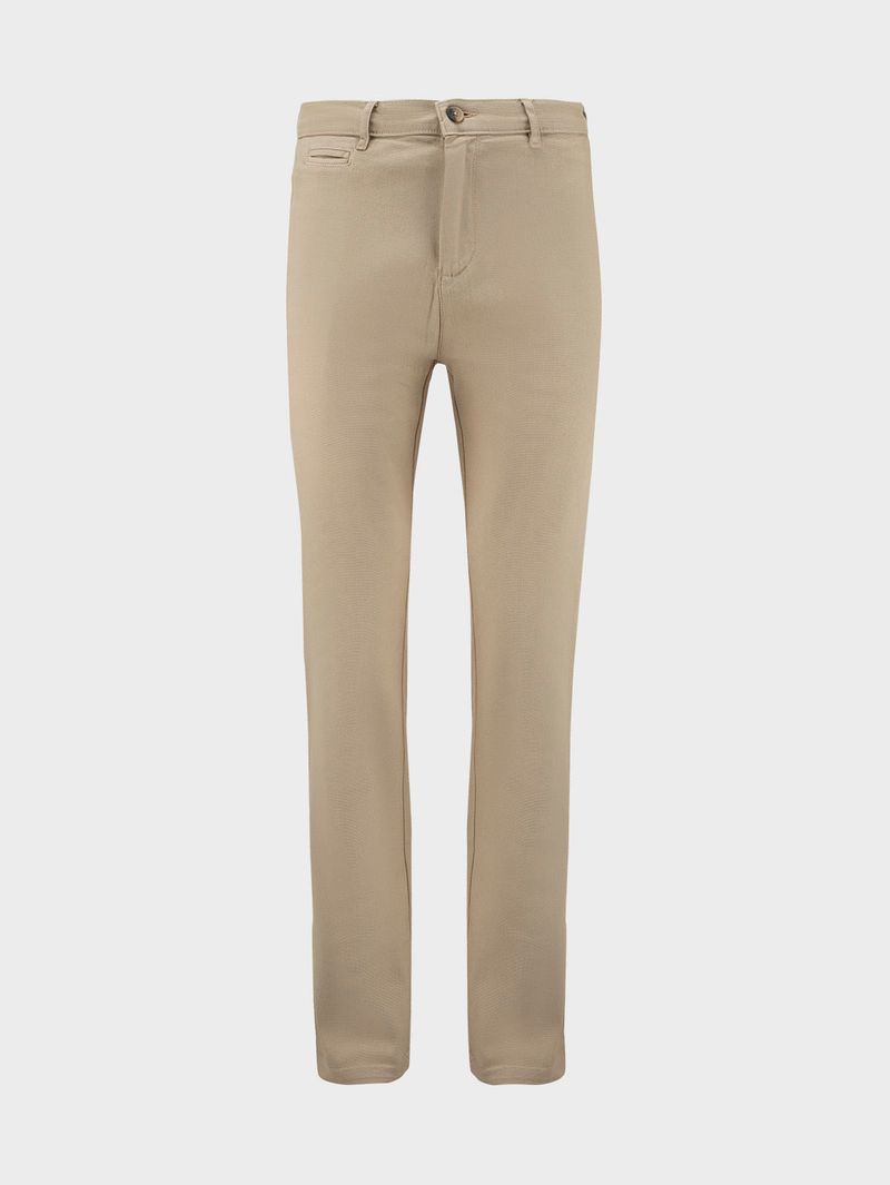 Pantalón Unicolor Regular Fit para Hombre 33351