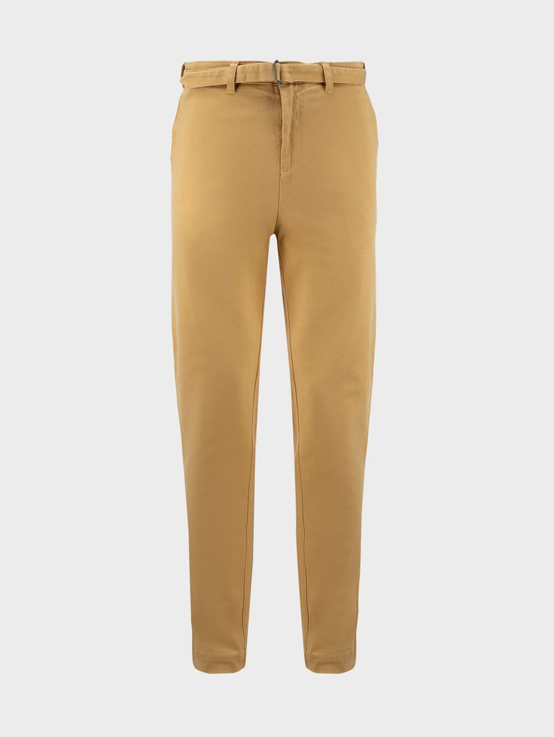 Pantalón Unicolor Regular Fit para Hombre 34152