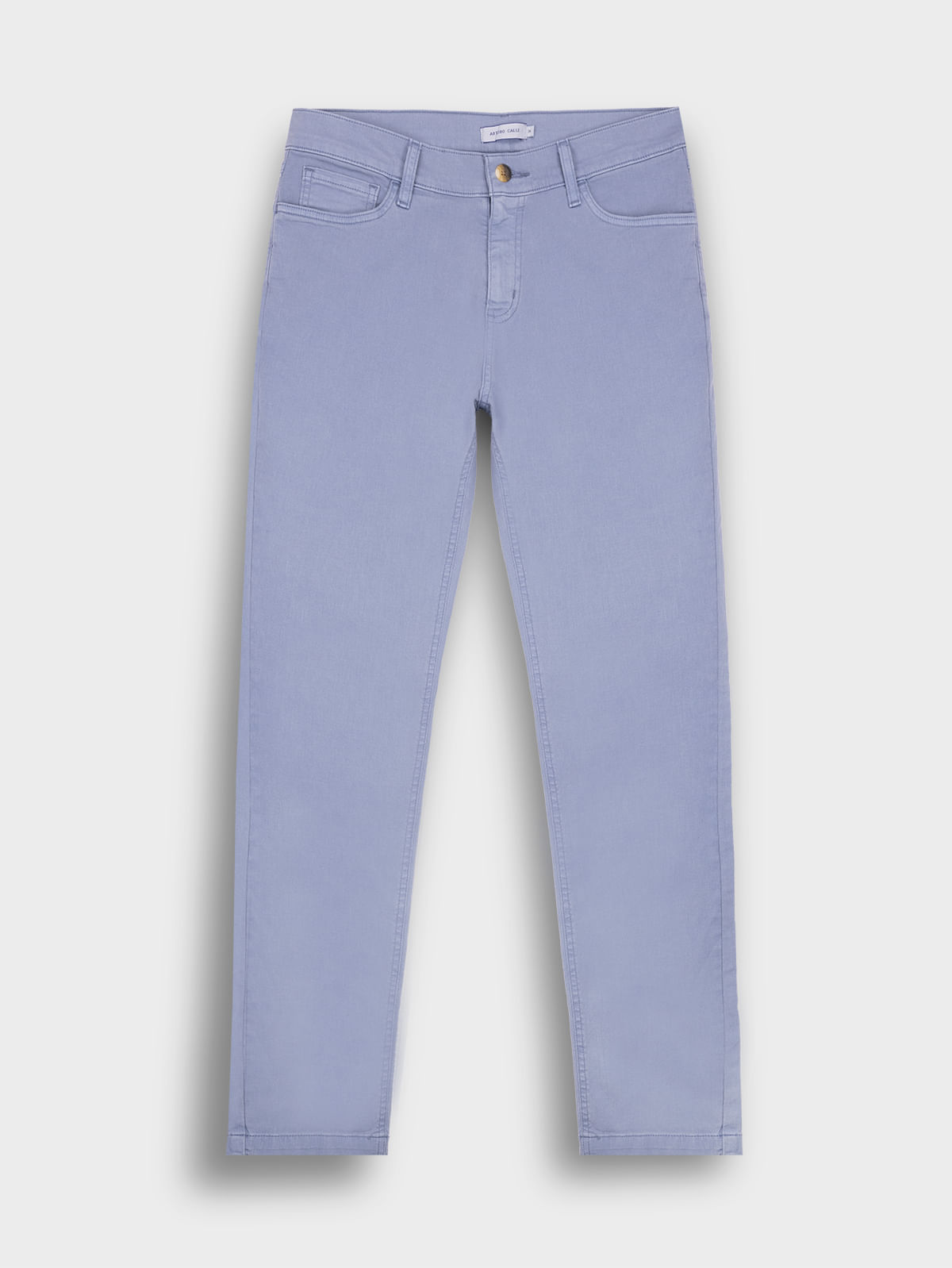 Pantalón Unicolor Súper Slim Fit para Hombre 35821