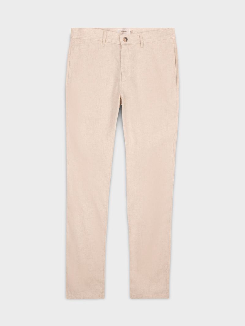 Pantalón Mezcla Lino para Hombre 36897