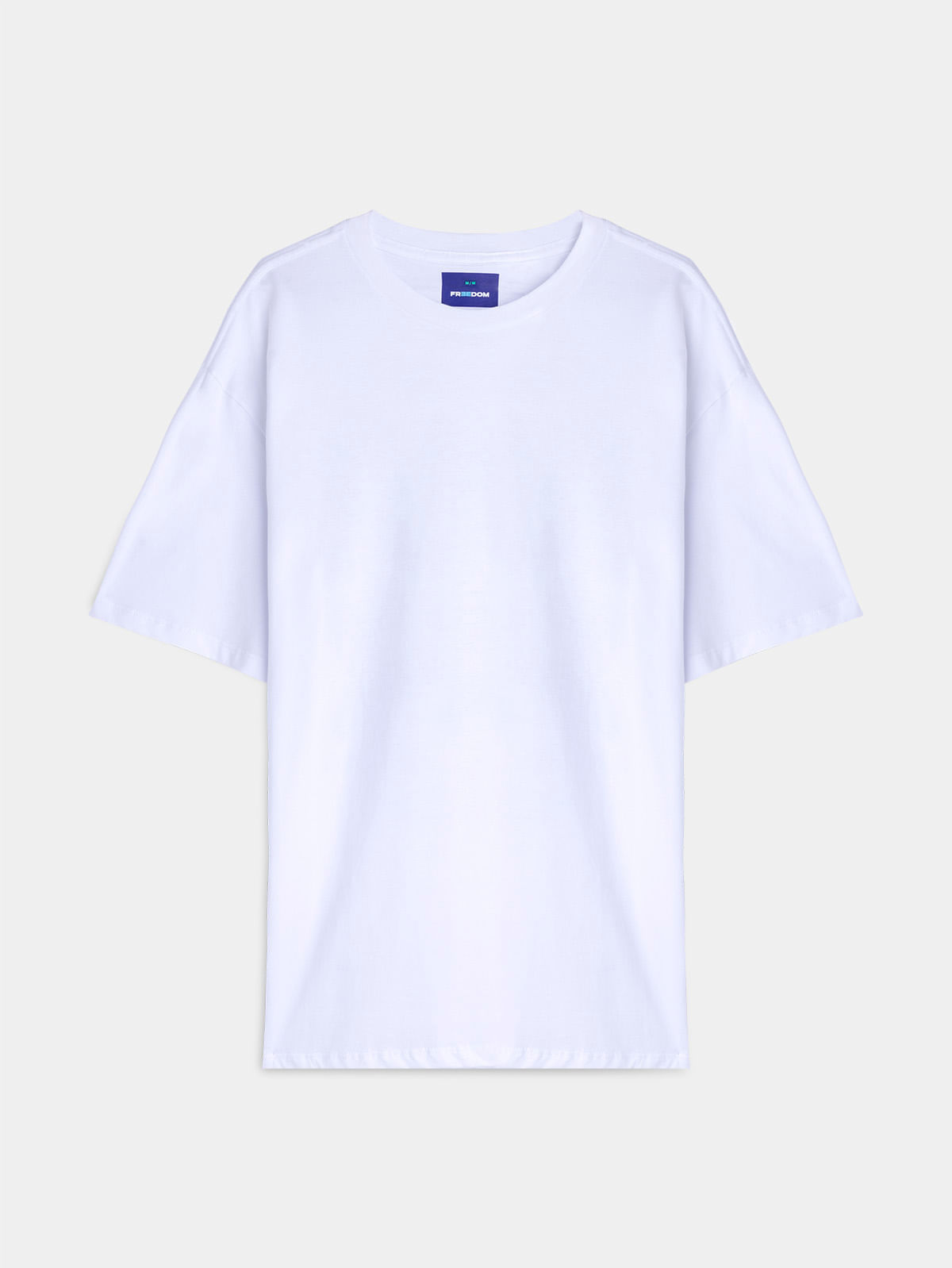 Camiseta Oversize con Estampado para Hombre 04809