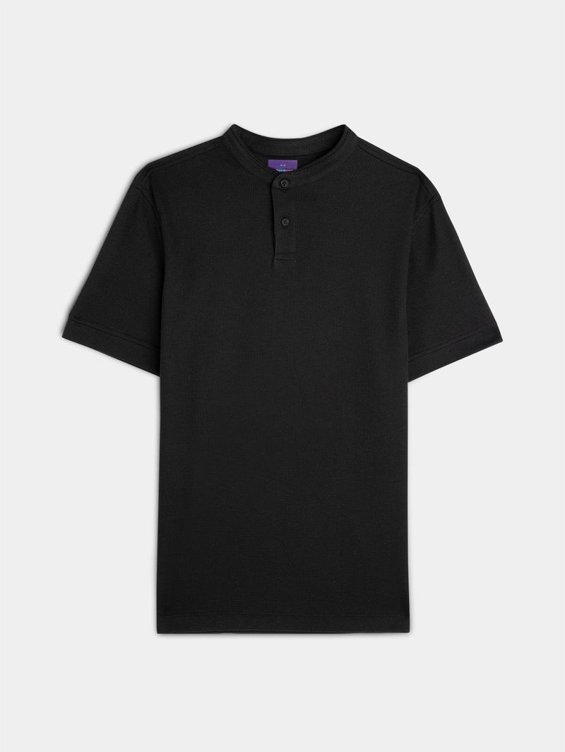 Camiseta Polo con Textura para Hombre 05264