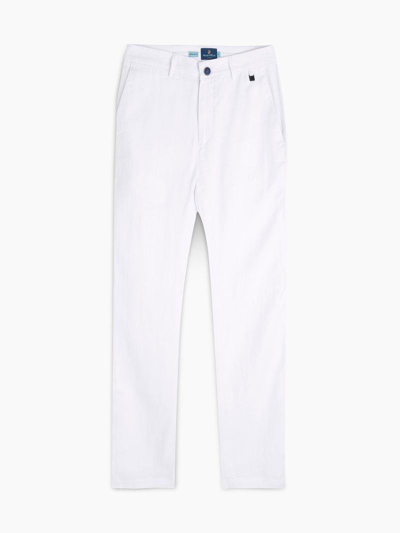 Pantalón para Hombre en Composición Lino 02536