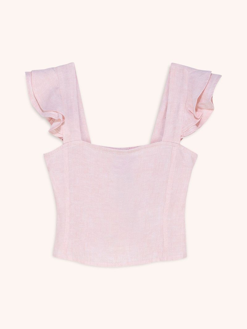 Crop Top Blusas Cortas Camisetas Juveniles Chica Blusa Con Bordado