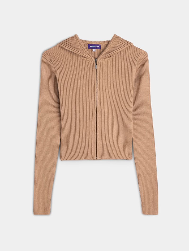 Buzo con Cremallera y Capota para Mujer 05250