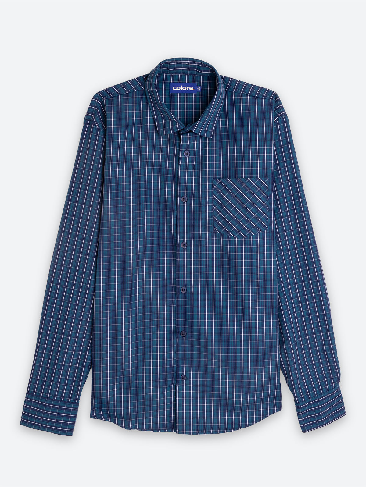 Camisa Casual Regular Fit para Hombre 08333